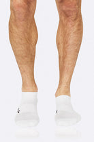 Boody Men's Active Bamboo Sports Sock in White, Size UK 6-11-bamboofeet
