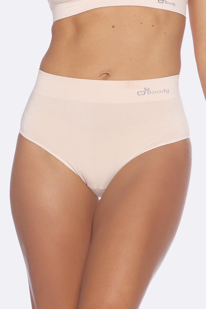 Boody Bamboo Full Briefs in Black, Nude or White-bamboofeet