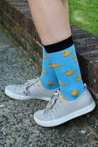 bamboo duck socks by Swole Panda