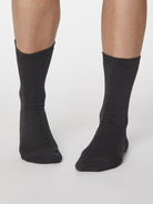 Solid Jackie Bamboo in Black by Thought - Size 4-7-bamboofeet